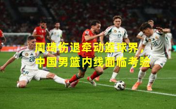 周琦伤退牵动篮球界，中国男篮内线面临考验